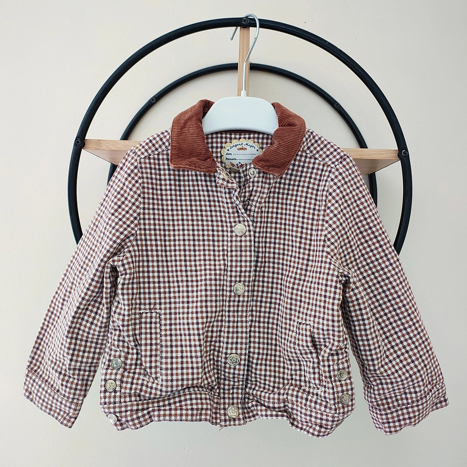 24 mois 2 ans veste mi saison sergent major 92 cm